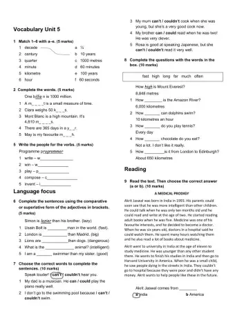 Professions,  comparatives