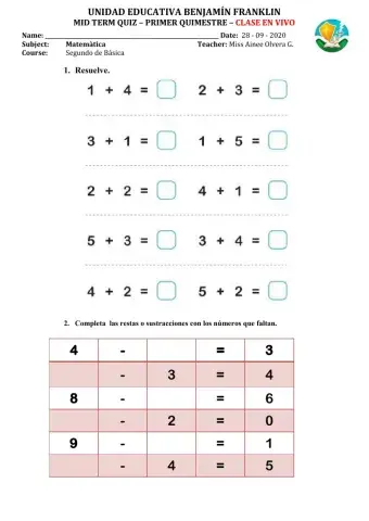Mtq online math miercoles