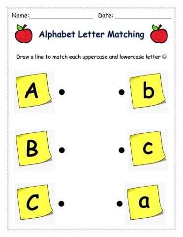 Letter Matching (ABC)