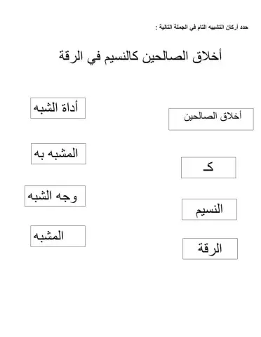 التشبيه التام