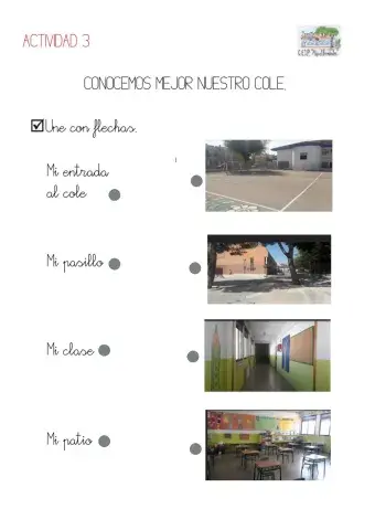 Actividad 3 conocemos mejor nuestro cole