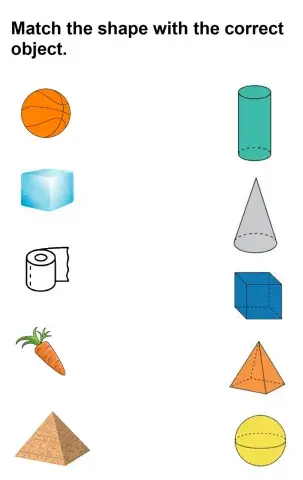 3D shapes