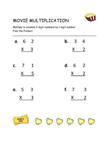 Movie Multiplication