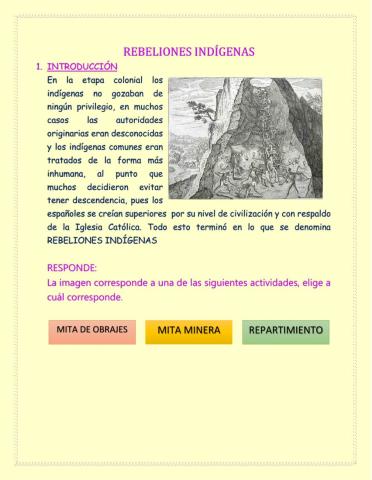 Rebeliones Indígenas