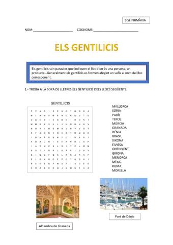 Gentilicis