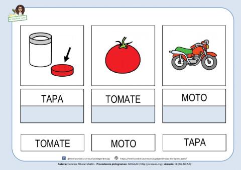 TAPA, TOMATE y MOTO