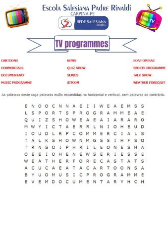 Tv programmes