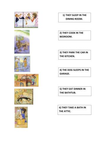 We eat dinner in the bathtub