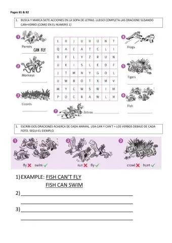 Hop into english 1 - unit 2 - part 5