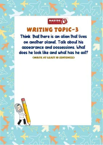 Writing-3 for 5th Grades