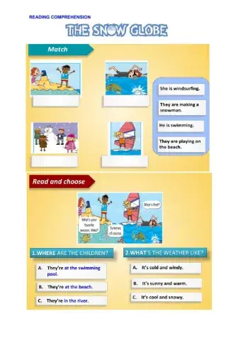 THE SNOW GLOBE- reading