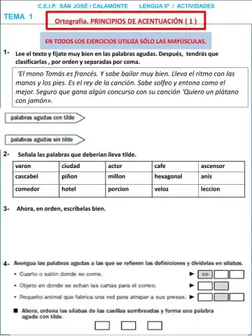 Principios de acentuación