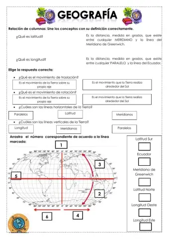Paralelos y Meridianos