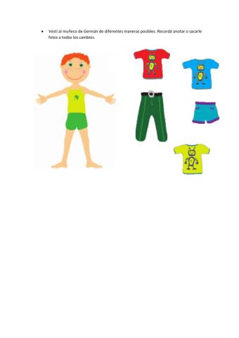 Vestir a una persona