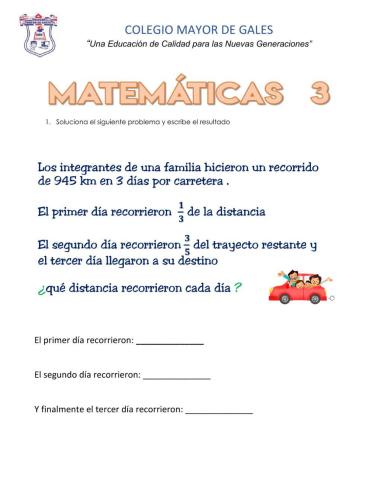 Problema fracción de unidad