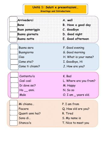 Cultural studies:  Italian