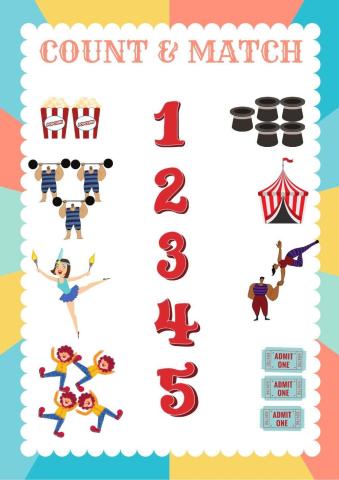 Circus Count & Match