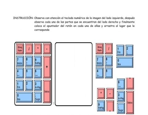 Rompecabezas teclado numérico