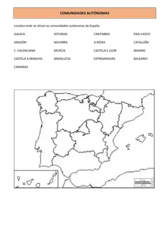 Comunidades autónomas españa