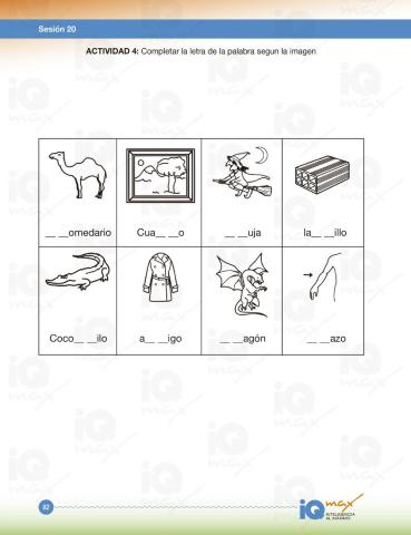 Uso de los fonemas- DR- BR