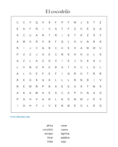 El cocodrilo