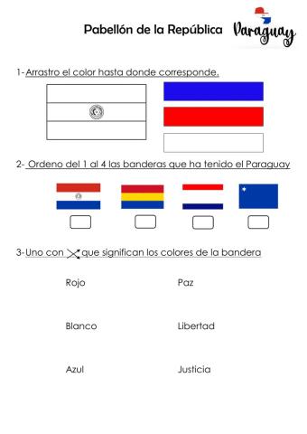 Pabellón de la República del Paraguay