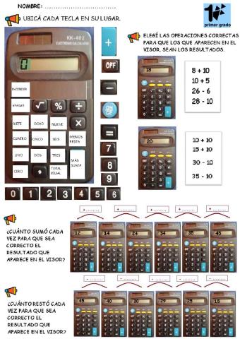 Uso de la calculadora