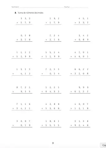 Suma números decimales 1