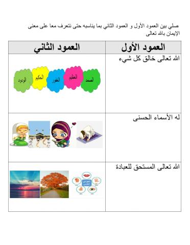 الإيمان بالله تعالى