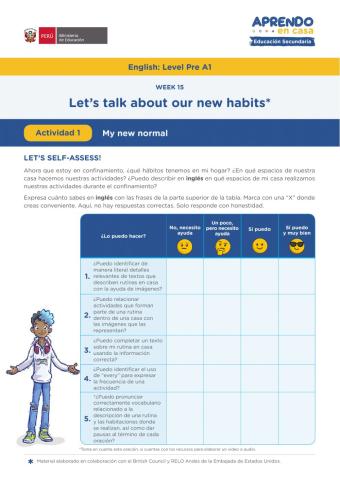 My new normal - W-15 (PreA1)