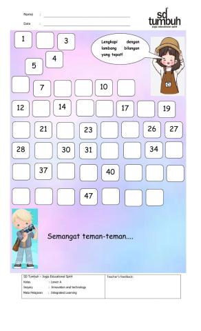 Bilangan Cacah 0-100