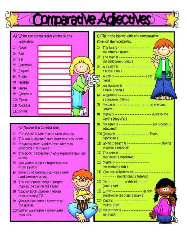 Comparative Adjectives