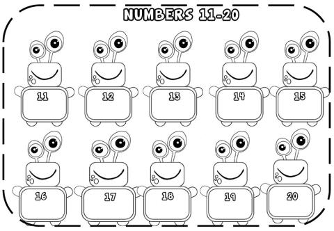 Number 11-20