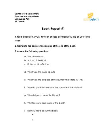 Book Report