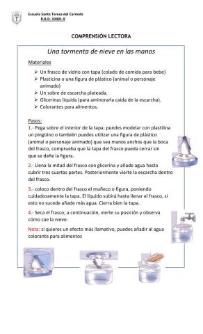 Comprensión lectora