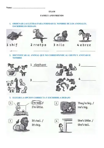 Family and Friends 1