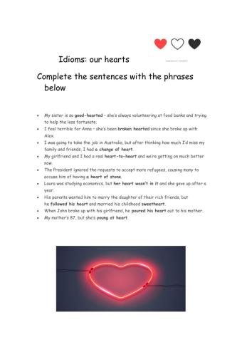 Idioms -Heart