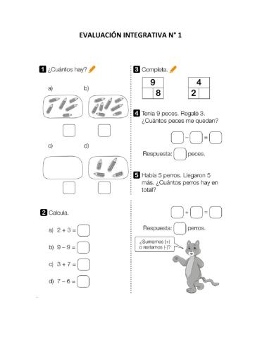Evaluación integrativa