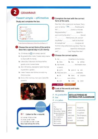 Present simple - affirmative, negative and frequency adverbs