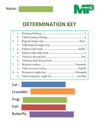 Determination Key (kelas 7)