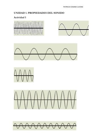 Propiedades del sonido 1
