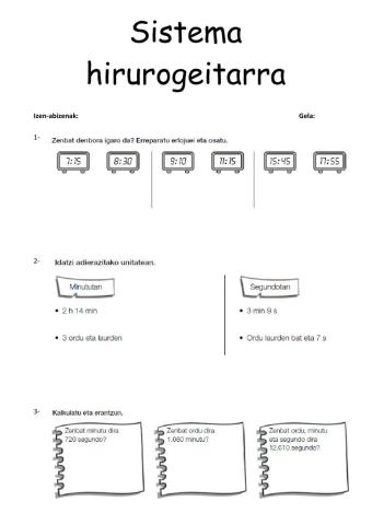 Sistema hirurogeitarra