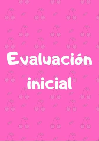 Portada evaluación inicial