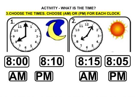 ACT - WHAT'S THE TIME?