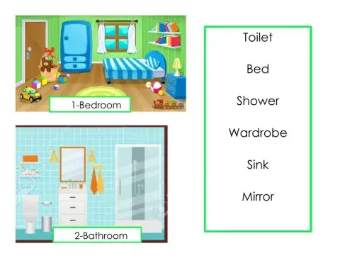 Furniture in the house