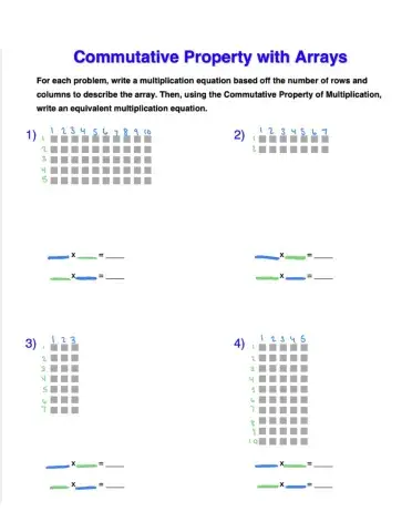 Grade 3 Worksheet 1-4