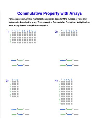 Grade 3 Worksheet 1-4