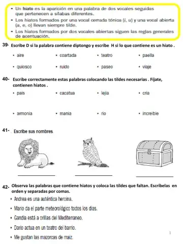 LENGUA 6º CURSO- CUADERNILLO TEMA Nº 1- 2ª PARTE