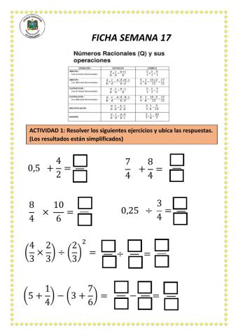 Ficha semana 17 - 10mo