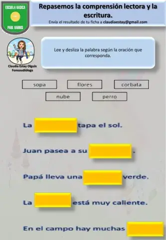 Comprensión lectora y estructuración oraciones complejas